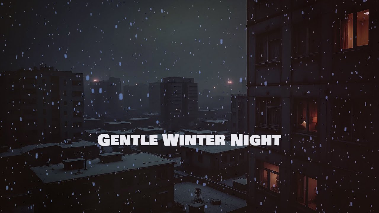 Gentle Winter Night Piano & Guitar | Relaxing | 溫柔的冬夜（鋼琴與吉他）| 穏やかな冬の夜 ピアノ＆ギター | 잔잔한 겨울밤 (피아노 & 기타)