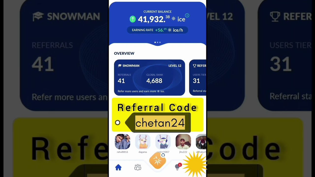 ICE mining app #ice #mining #crypto #cryptocurrency #airdrop #free #rewards