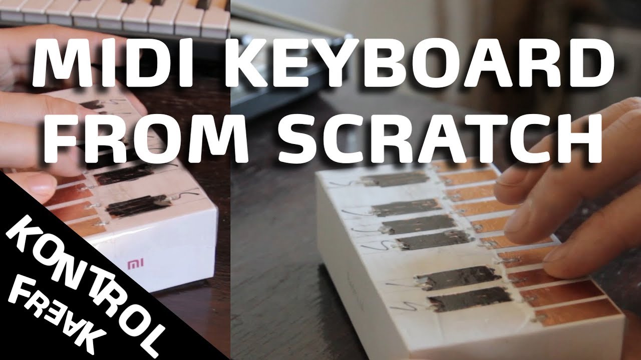 KontrolFreak DIY MIDI-клавиатура