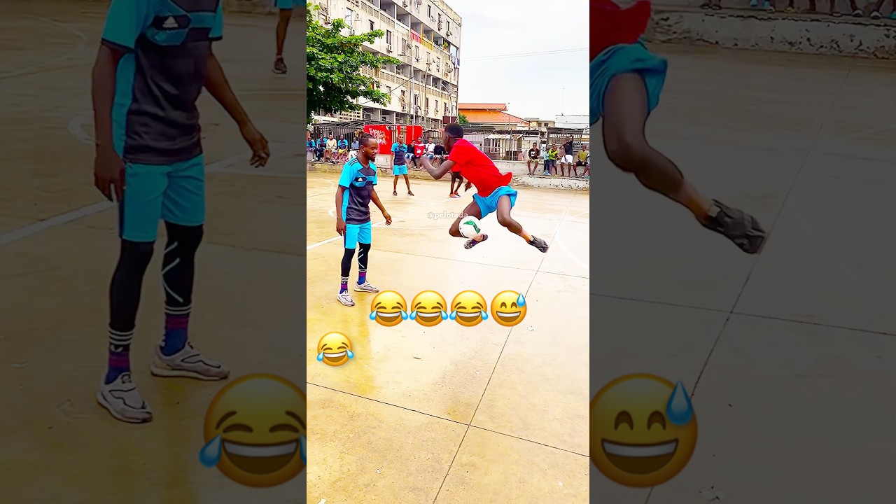 Funny football skills 😂