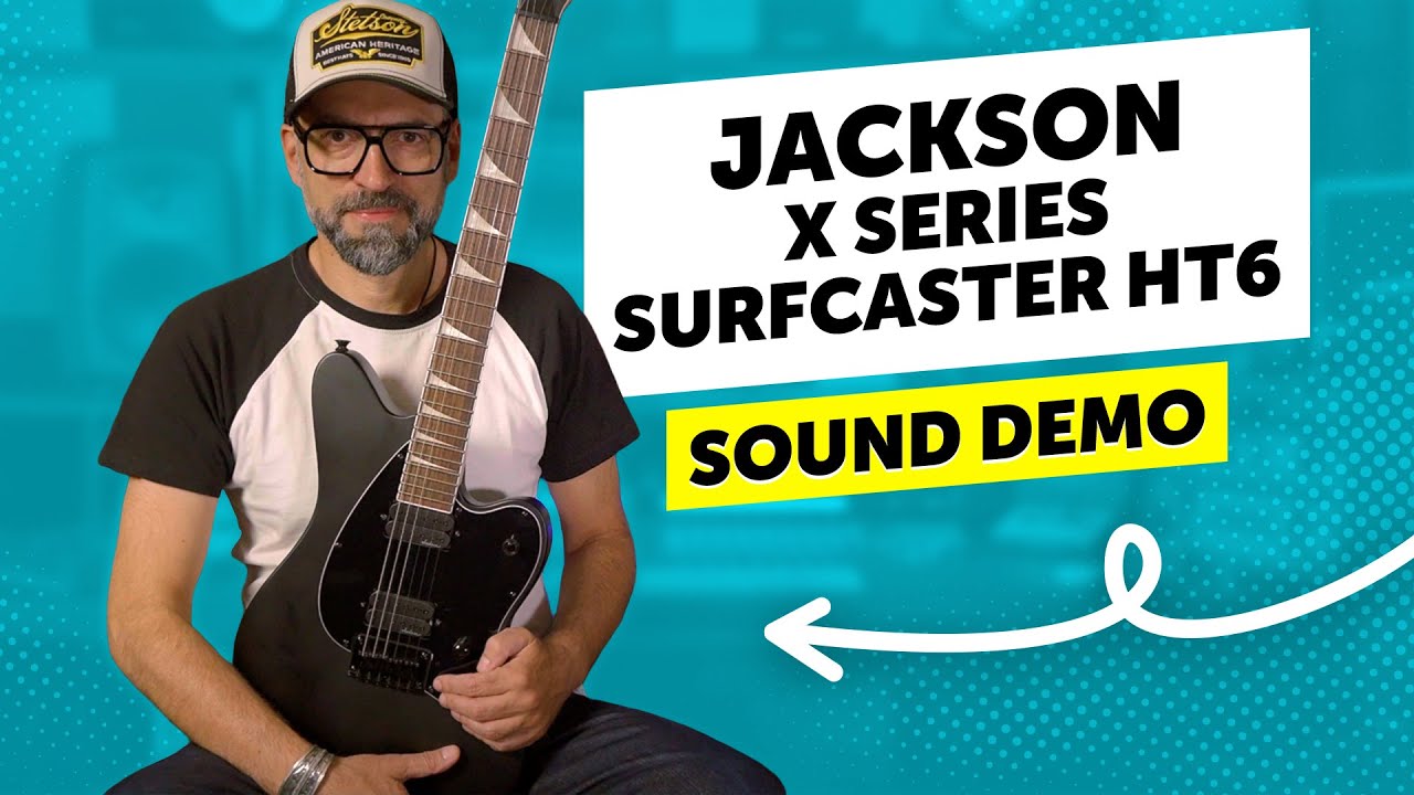 Specialist for high gain guitar sounds? – Jackson X Series Surfcaster HT6 | Review & Sound Demo