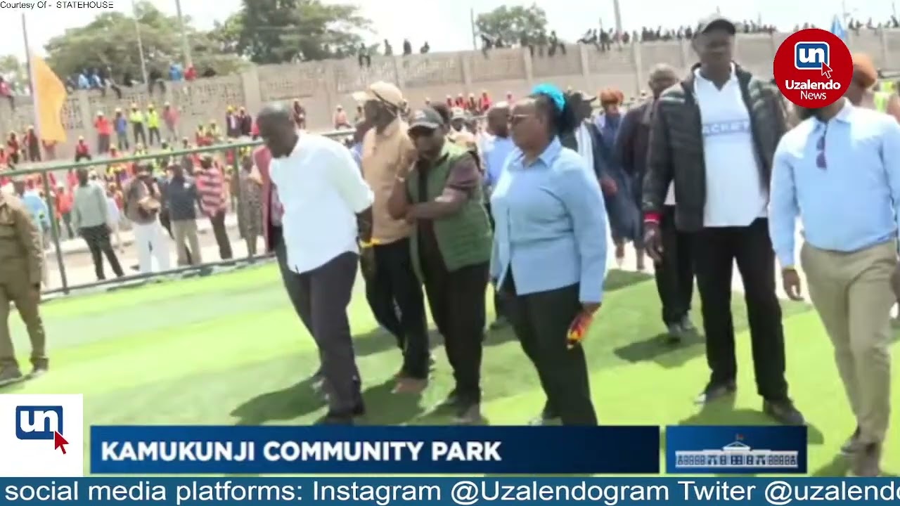 DRAMA:President Ruto Does 5 Press-Ups but Still Fails to Score a Penalty Against a Female Goalkeeper