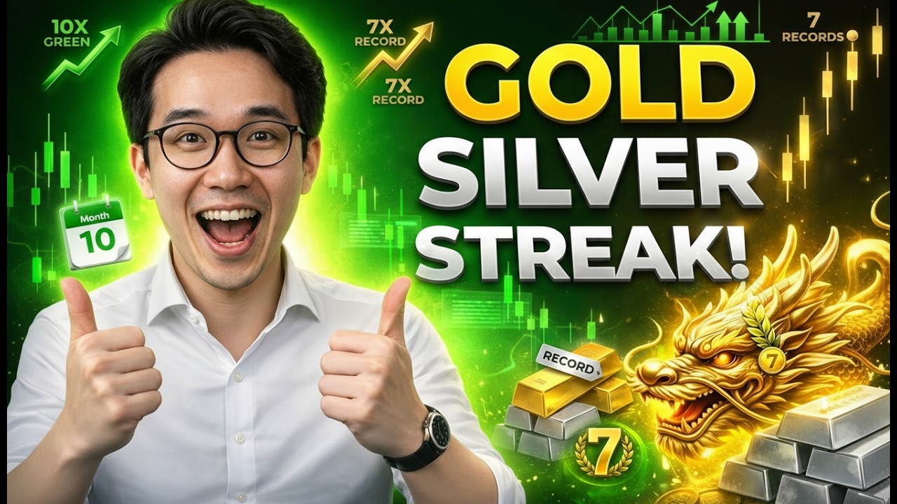 Silver's 10th Green Month  Gold's 7th Straight Record  This Streak Is Historic