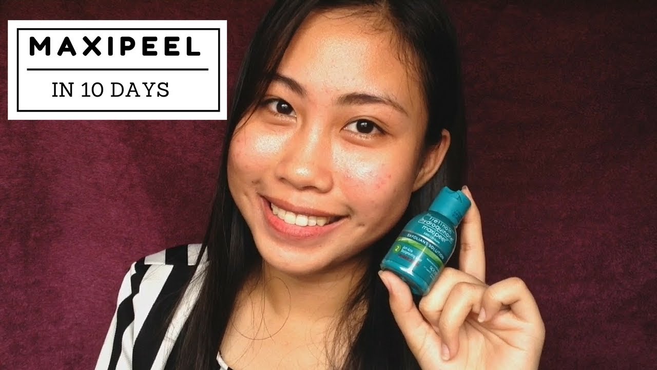 10 DAYS OF USING MAXI-PEEL EXFOLIANT SOLUTION #2