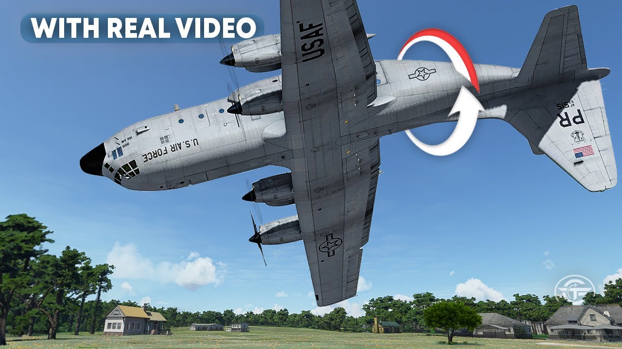 Air National Guard C-130 Crashes Inverted Just After Takeoff - TWO Deadly Flights (Real Video)
