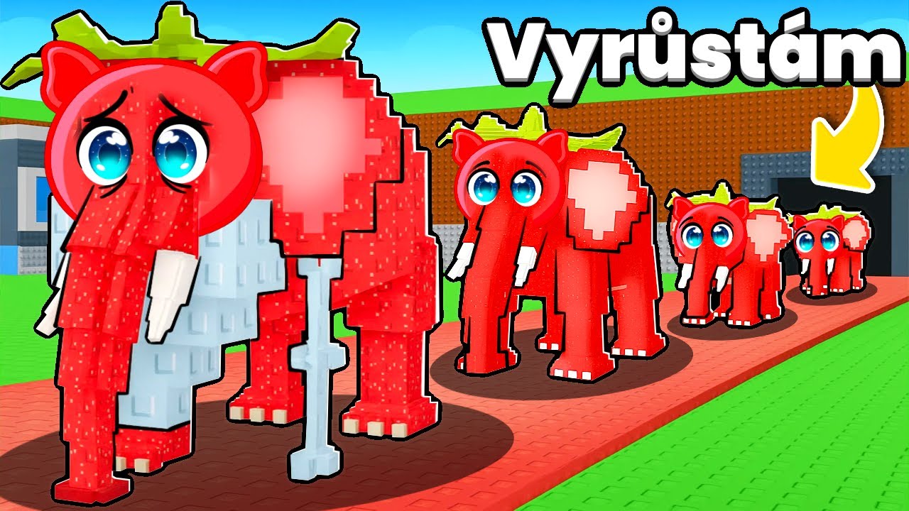 Vyrůstám jako BRAINROT v Robloxu!