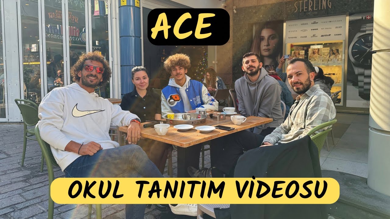 ACE LANGUAGE SCHOOL TANITIM VİDEOSU Okul/Konaklama