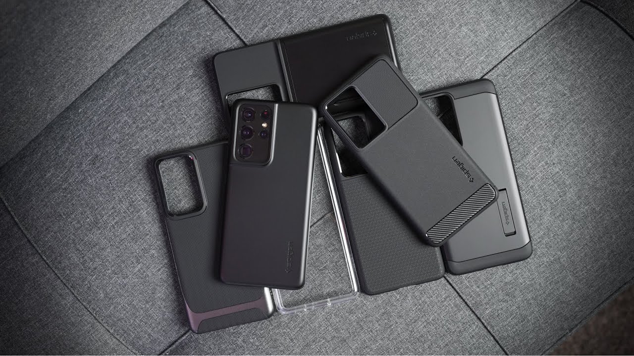 Обзор линейки чехлов Spigen для Samsung Galaxy S21 Ultra!