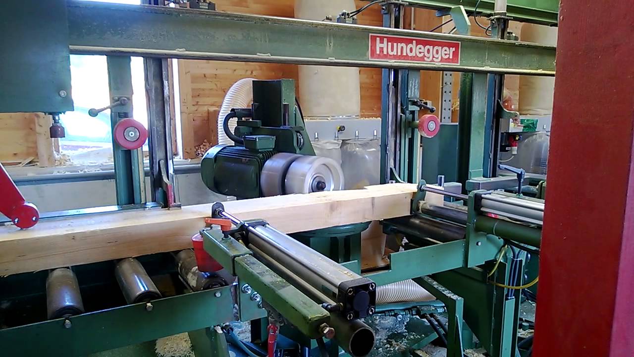 Kompletter Hundegger-Vorgang