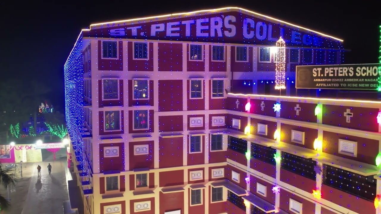 ||Christmas Celebration and Mela in St. Peter's Inter College ,Akbarpur Ambedkar Nagar ||