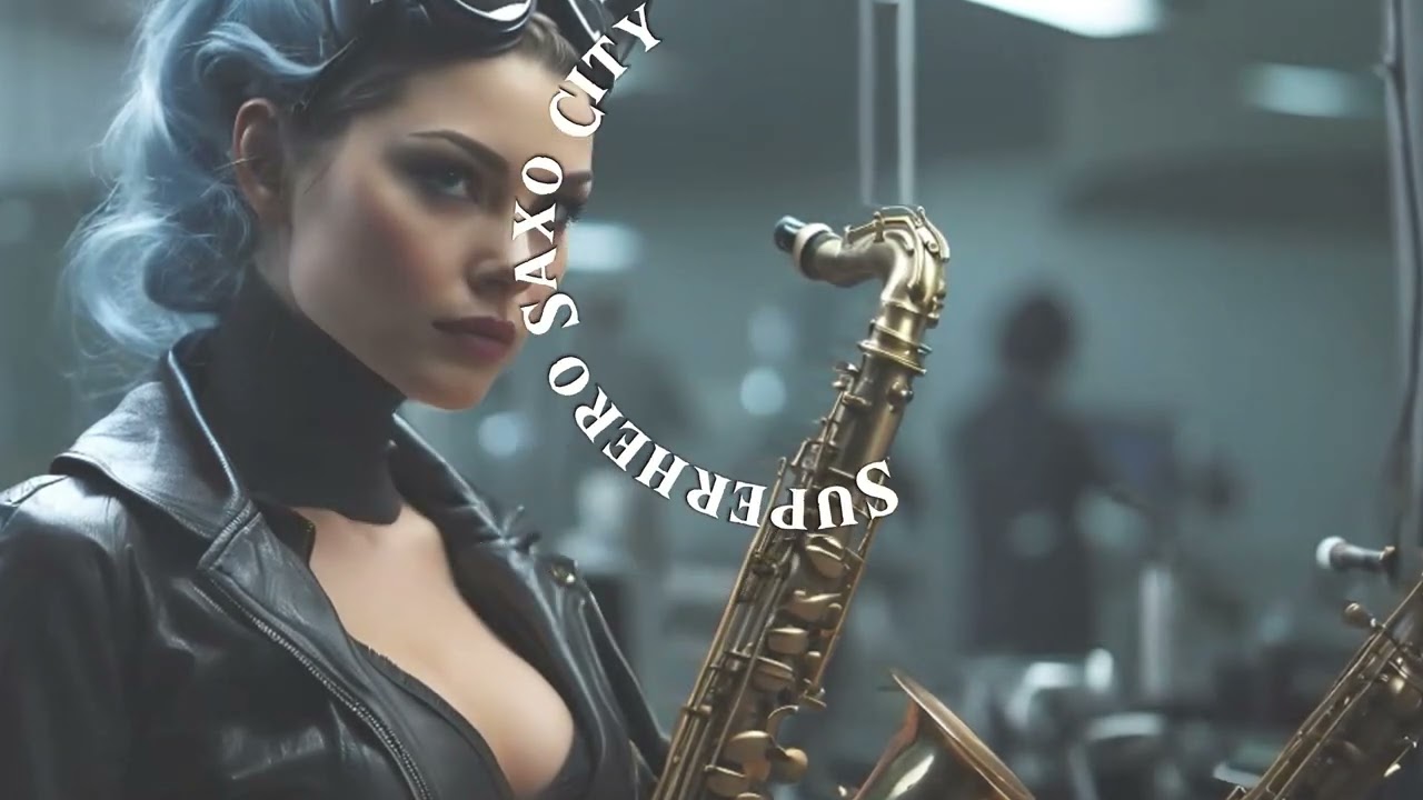 In Sax City🎼 #CatWoman 🎷| for Meditation and Unwinding 🌿- Take 1⌚5