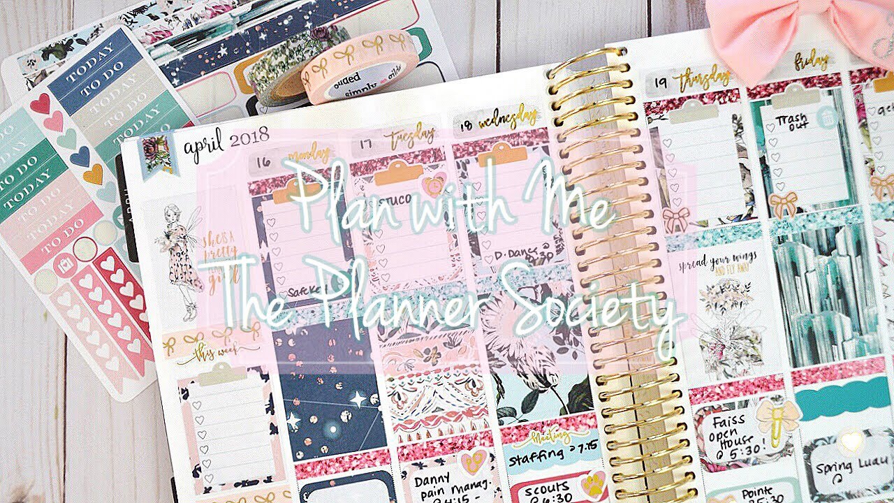 Plan with Me // The Planner Society