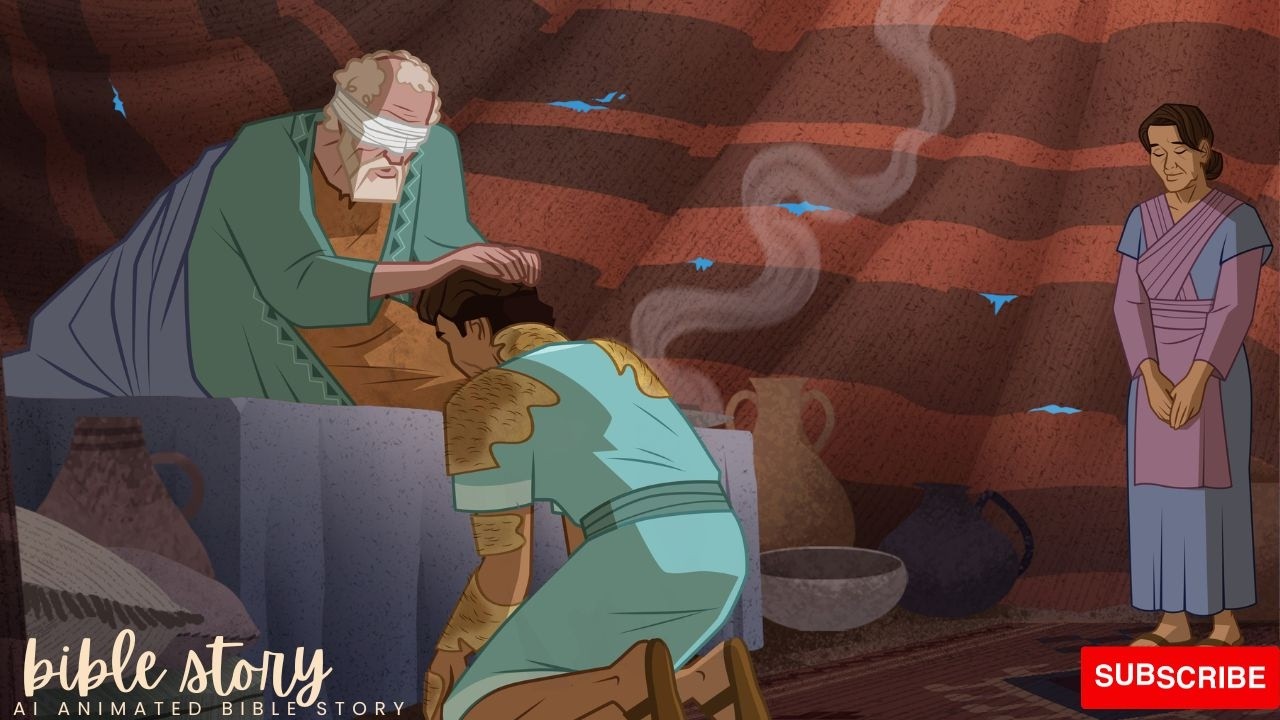 Jacob Steals the Blessing / The Holy Bible - Genesis 27 / AI Animated Bible Story