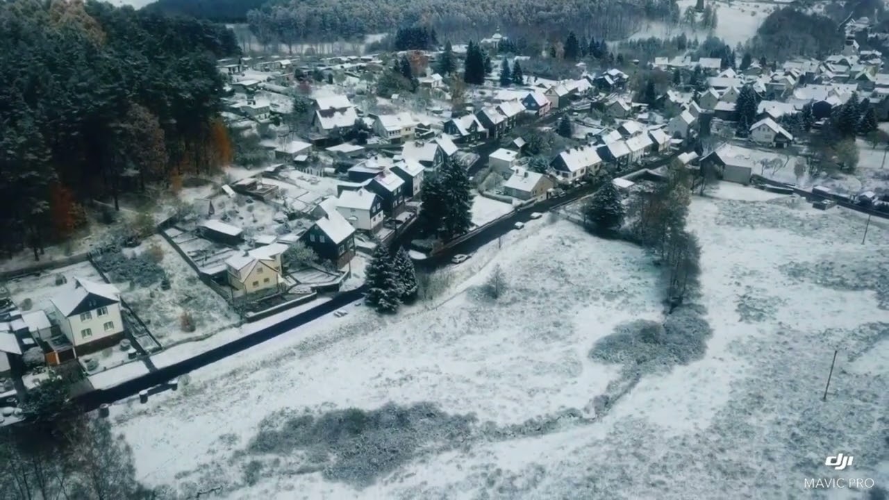 Wintereinbruch Frankenhain 2022