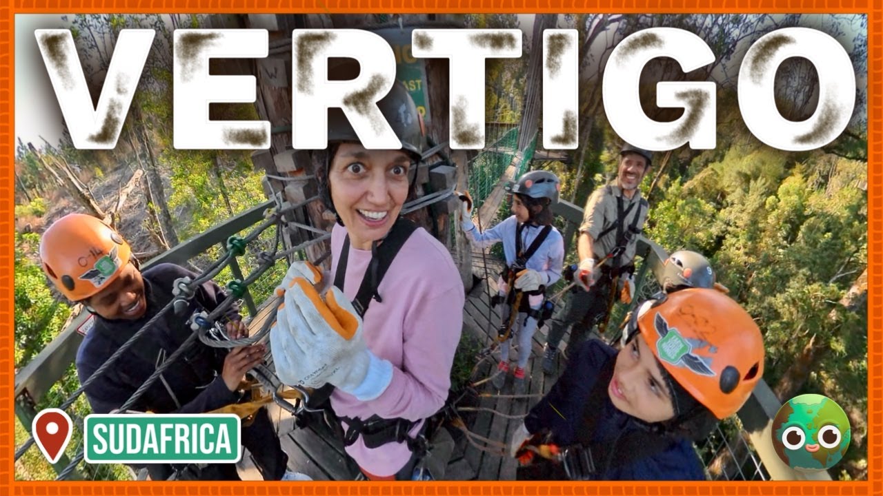 ADRENALINA pura en un BOSQUE MILENARIO, volamos sobre los árboles | Overlanding África [Cap. 34]