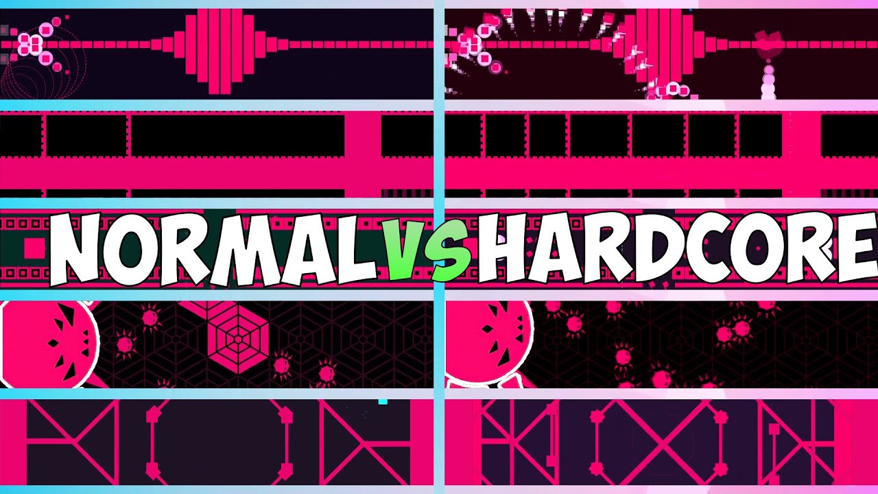 All New Levels, Normal VS Hardcore | S Rank | Just Shapes and Beats: The Lost Chapter