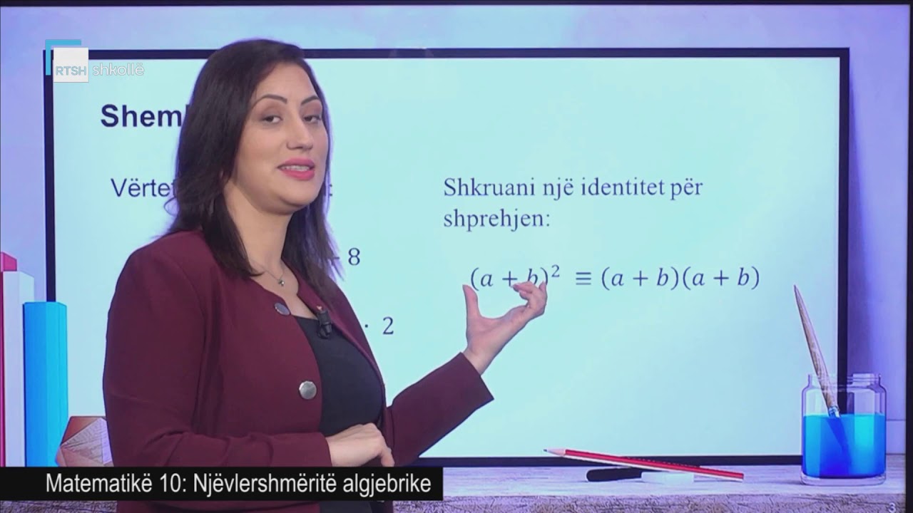 Matematikë 10 - Njëvlershmëritë algjebrike