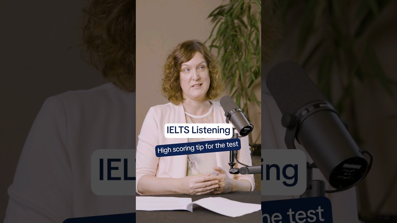 High-Scoring Tip for IELTS Listening!