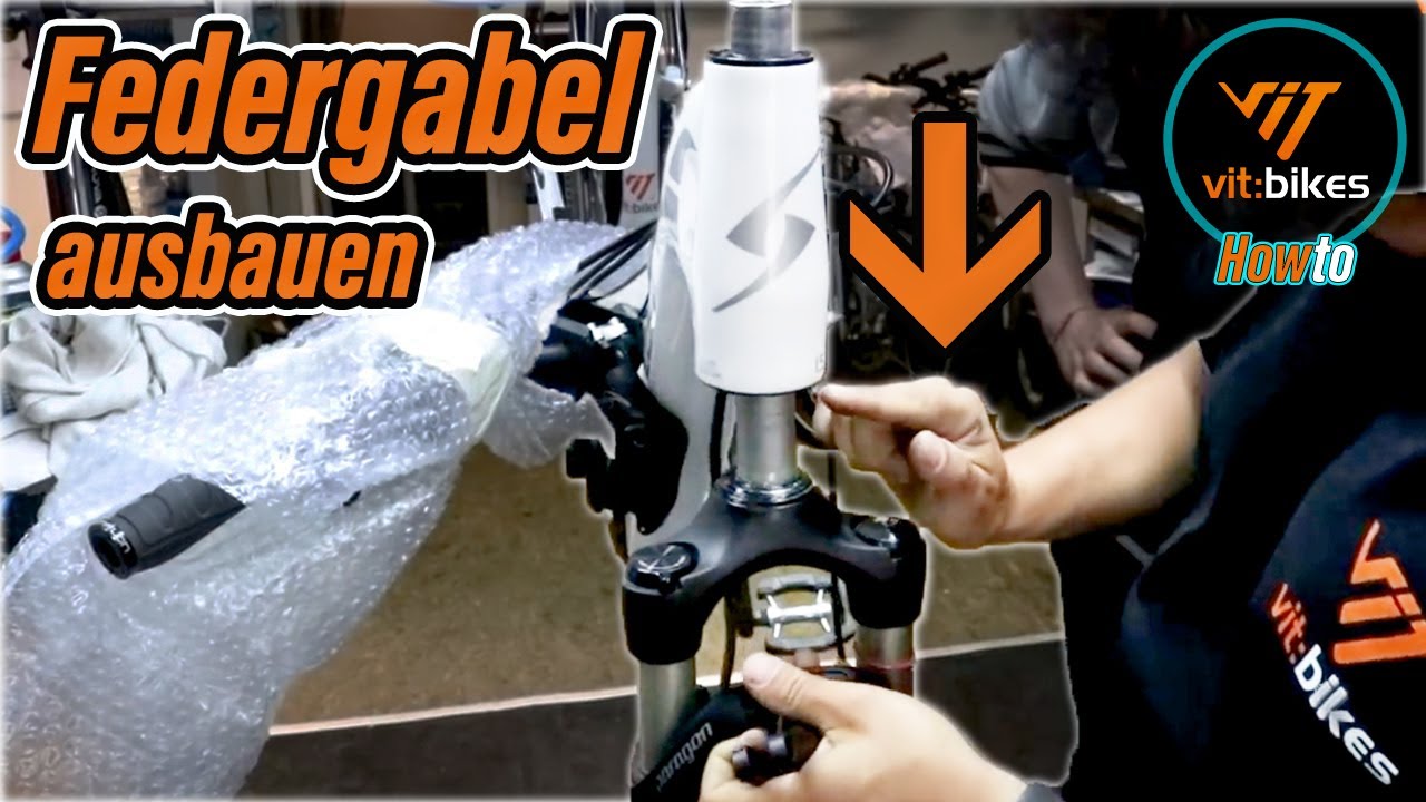 Wie kannst du eine Federgabel ausbauen? - vitbikesTV