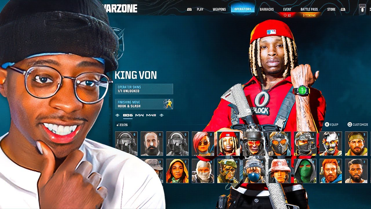 KING VON x WARZONE is HERE!