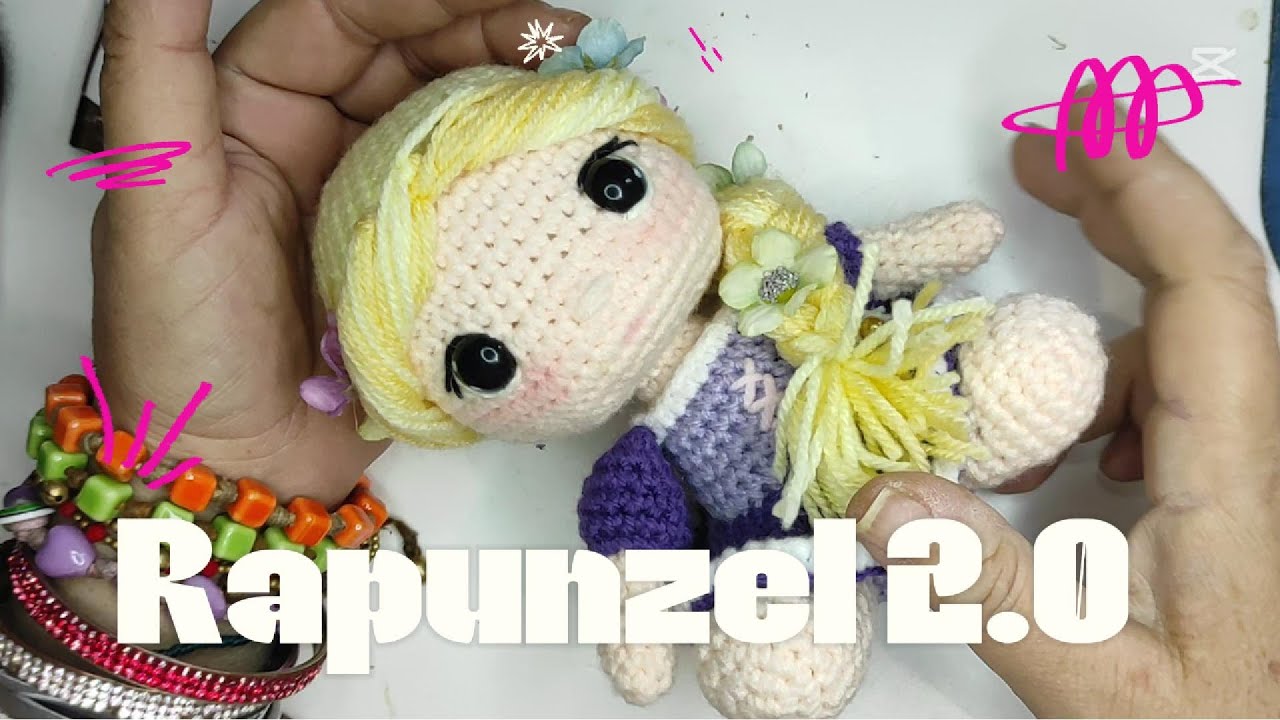 Rapunzel 2.0 amigurumi, Come realizzare bambole Amigurumi all'uncinetto