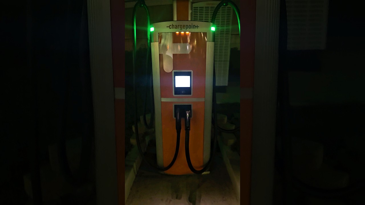 Charge Point Green Light #chargepoint #electricvehicles #evchargingstations #evchargers
