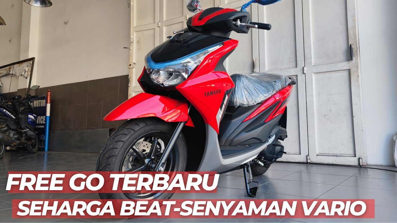 Yamaha FREE GO Terbaru 2024 | Harga Setara Beat Senyaman Vario