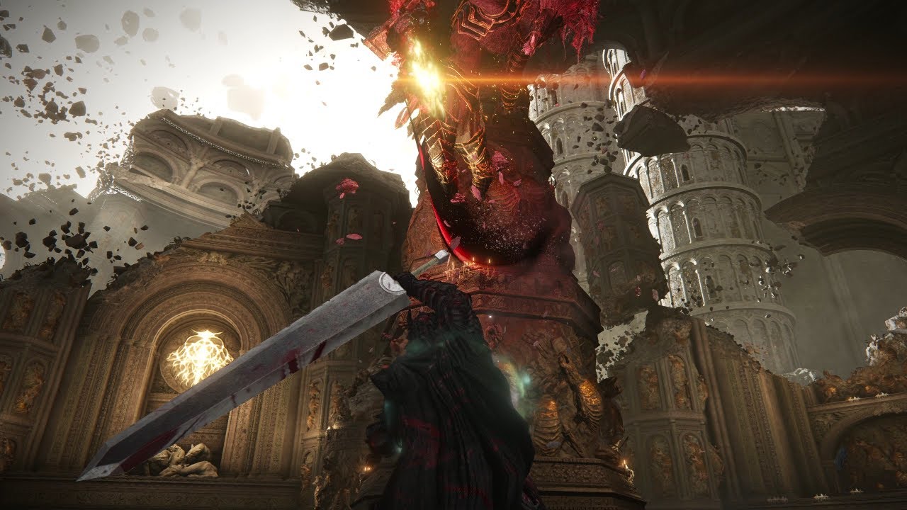 Guts the black swordsman vs Maliketh the Black blade