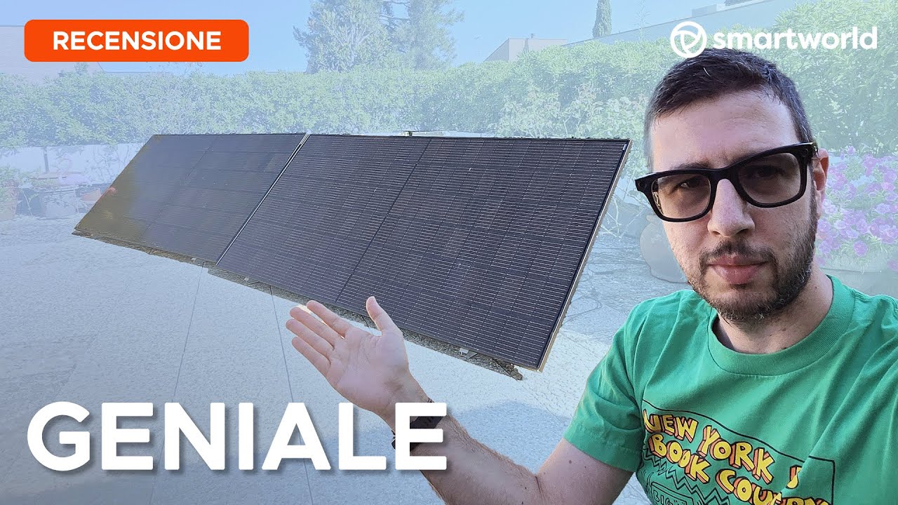 Il FOTOVOLTAICO PLUG & PLAY GENIALE (con batteria)