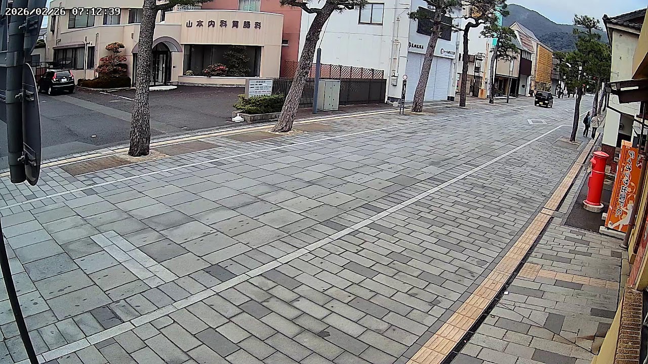 島根県出雲市一畑電車大社線 出雲大社前駅神門通りライブカメラ Shimane Izumo Taisha Live camera.world.cam