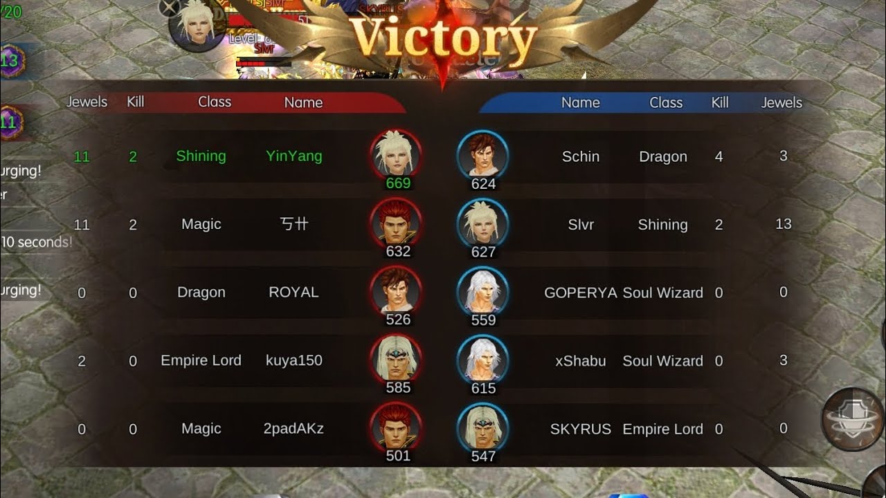 MU Monarch - Grow Lancer at Gem Conquest (Ang Kunat!!!!)