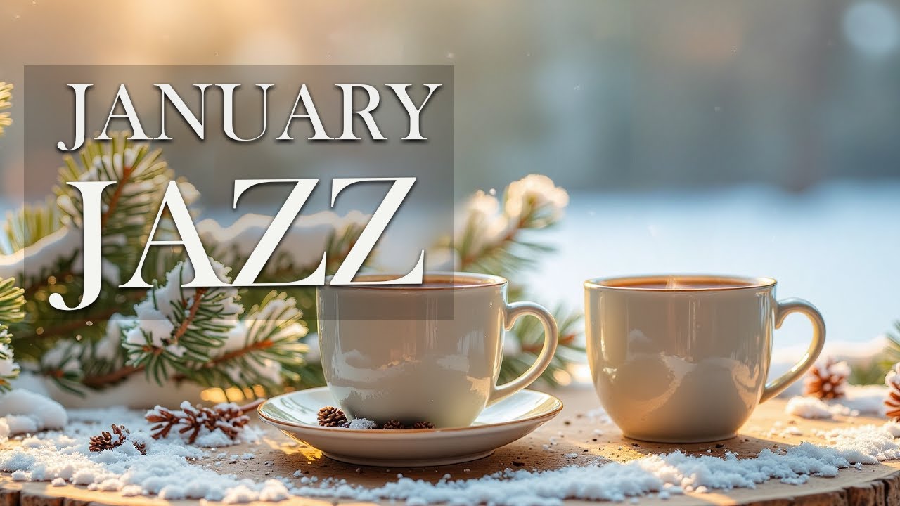 January Jazz ☕ Positive Morning Winter Jazz Cafe & Sweet Bossa Nova Piano for Uplifting the Day