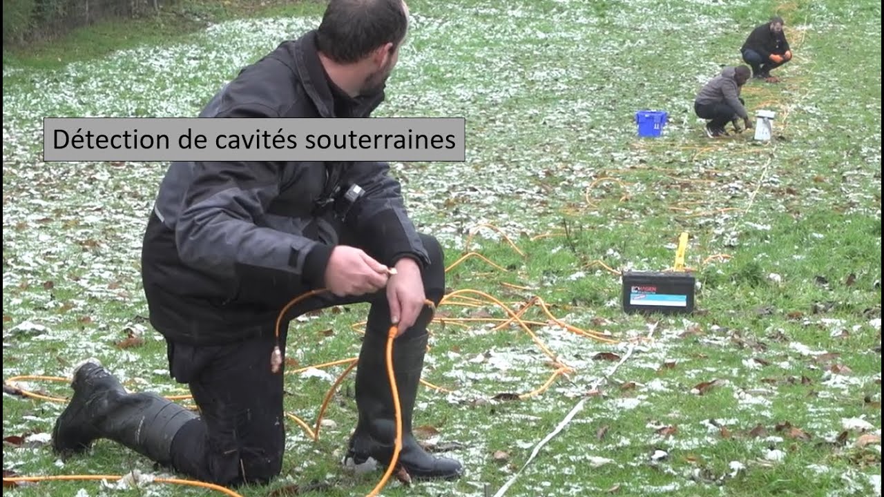 Détection de cavités souterraines