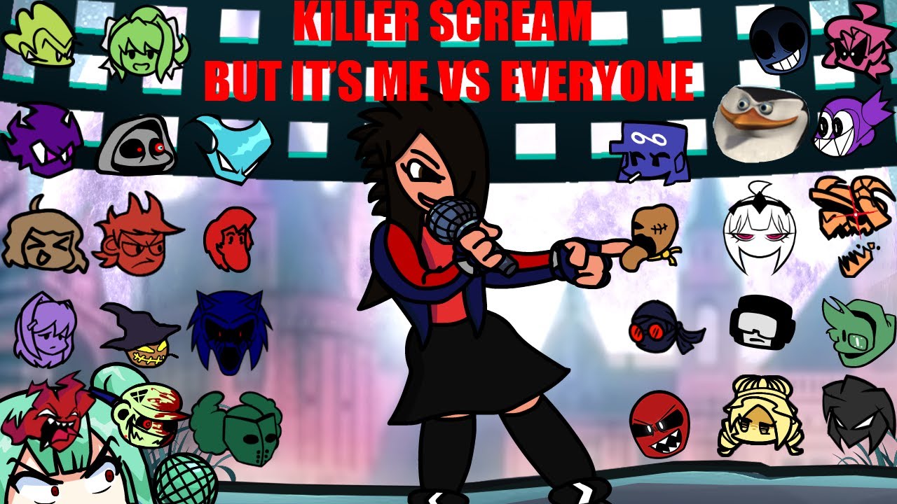 Killer Scream But it's Rosy Vs Everyone 🎶 (OUTDATED)