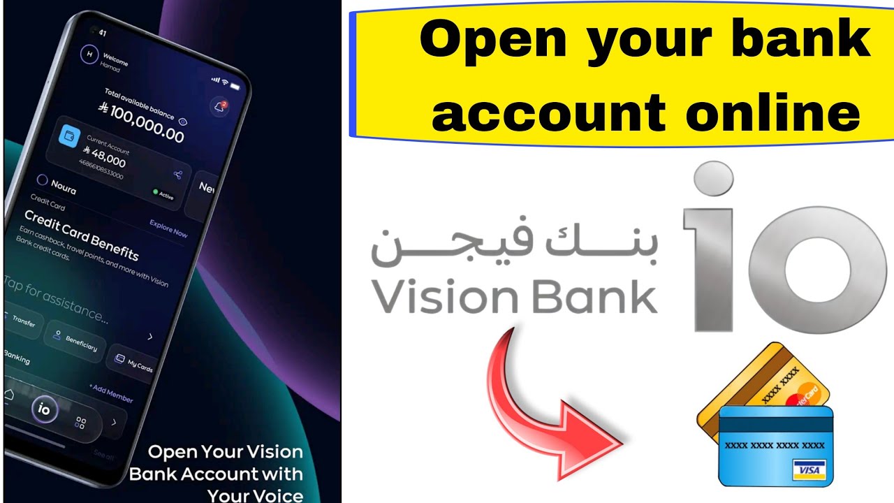 open an account vision Bank Ksa vision Bank ka account aise open Karen easily Urdu Hindi