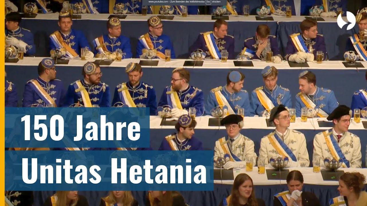 Studentenverbindung Unitas Hetania feiert 150. Bestehen