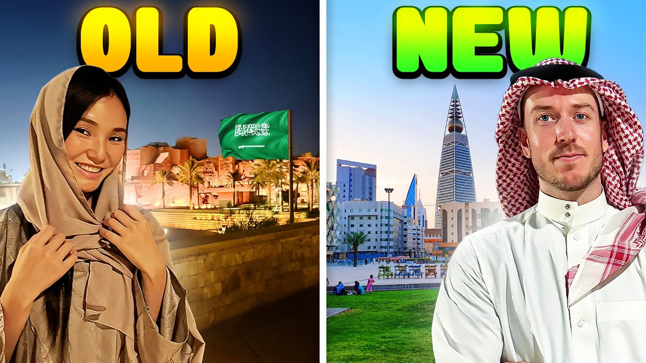 Exploring the OLDEST vs NEWEST Places in Riyadh! - Saudi Arabia Day 4