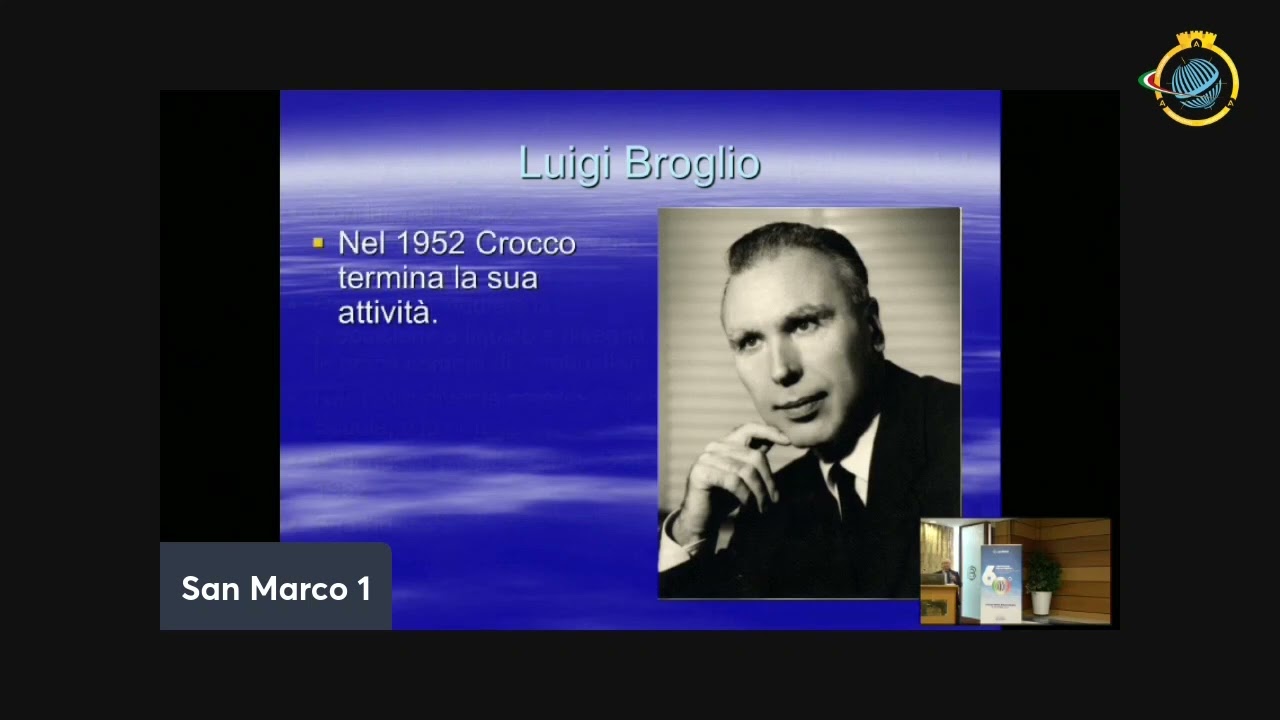 5_60Anniversario del San Marco1_  Broglio, dallo scienziato all'uomo_Dott G. Di Bernardo_Giornalista