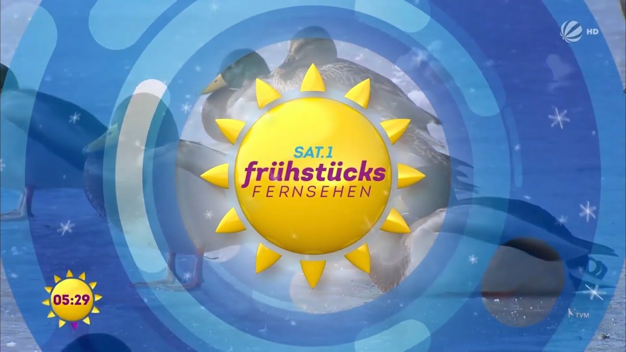SAT.1 Frühstücksfernsehen Intro/Outro 2021 (Winterversion) [HD 1080p50]