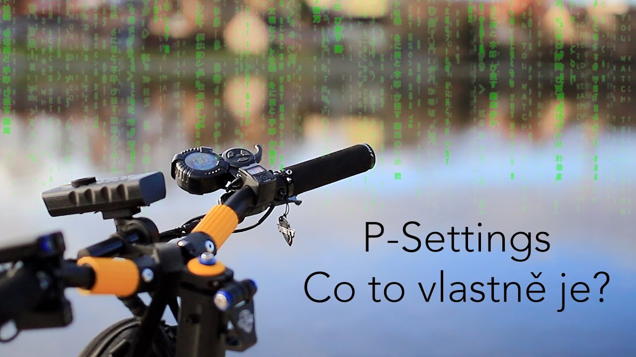 P-settings na koloběžce - k čemu jsou a co by se ti mohlo hodit nastavit? 🛠