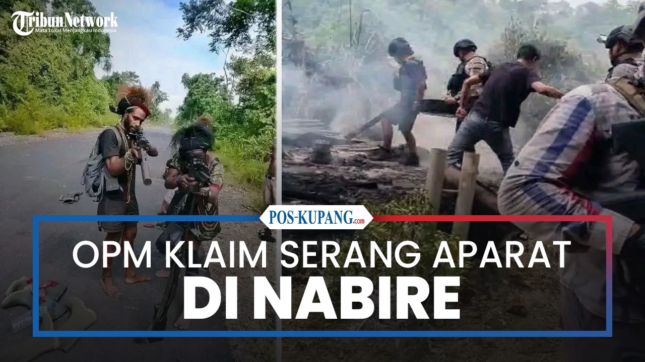 OPM Klaim Serang Aparat di Nabire, Empat Senjata Api Dirampas