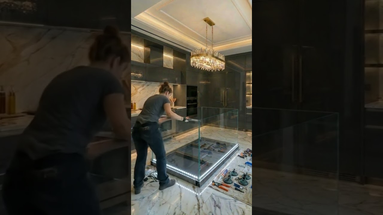 Building the Ultimate 4,000 Gallon Aquarium Kitchen Island! 🐠🤯