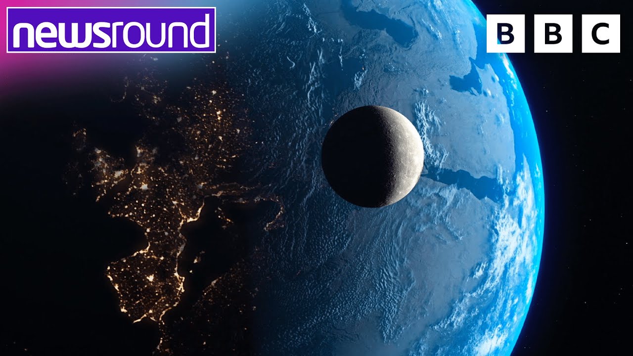 Ultra rare Moon dust arrives in the UK | Newsround