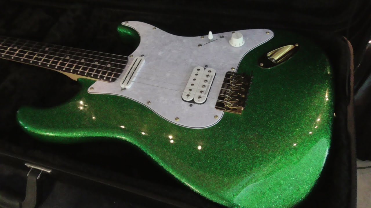Fender Stratacaster, GREEN GODDESS from MOJO Custom Shop