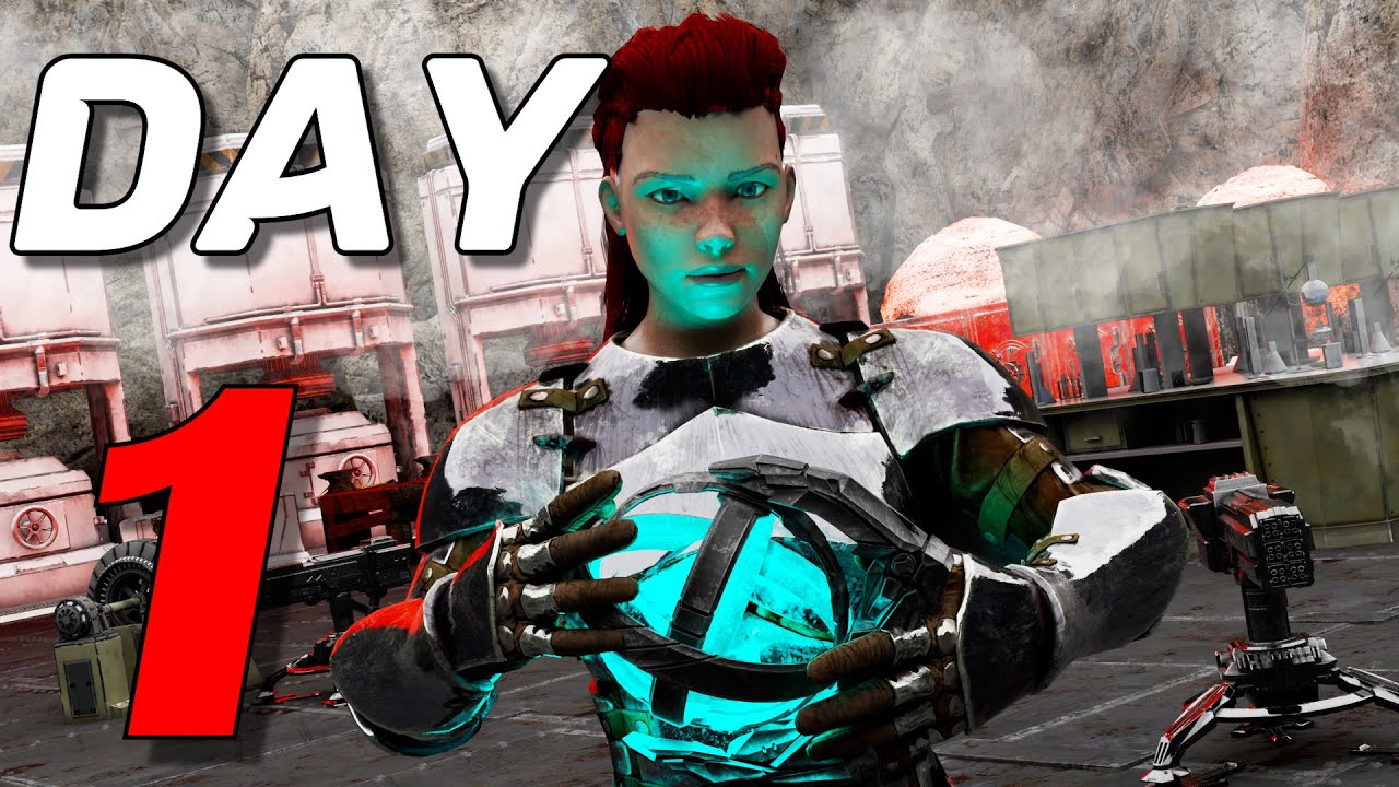 Getting Started On WIPE DAY On A 1500 Pop Ark Server - Ark PvP