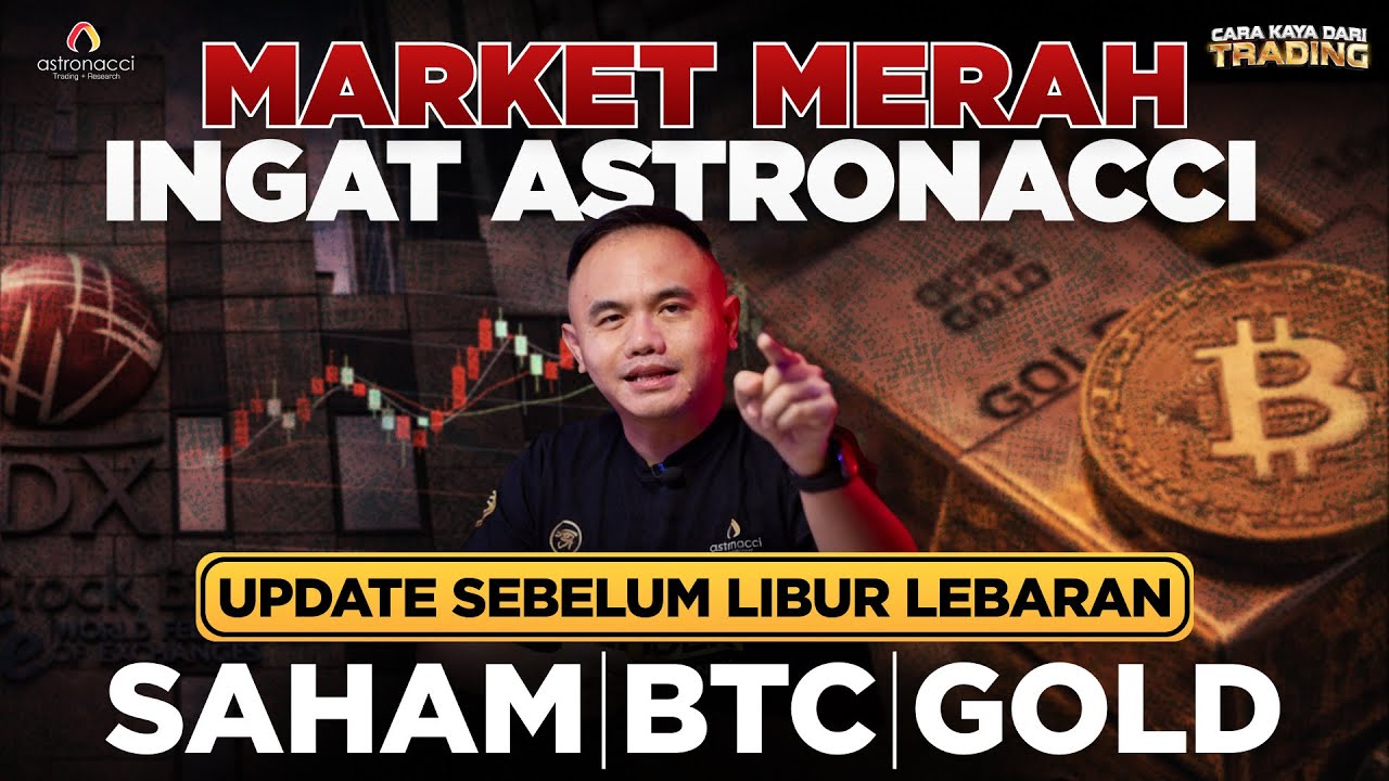 UPDATE BTC, GOLD, dan SAHAM! Sebelum Libur Lebaran ini yang harus kalian persiapkan!