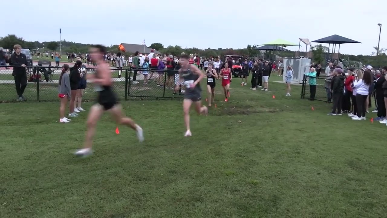 SouthLake XC Meet 2025 Varsity and some JV boys 9-6-2025