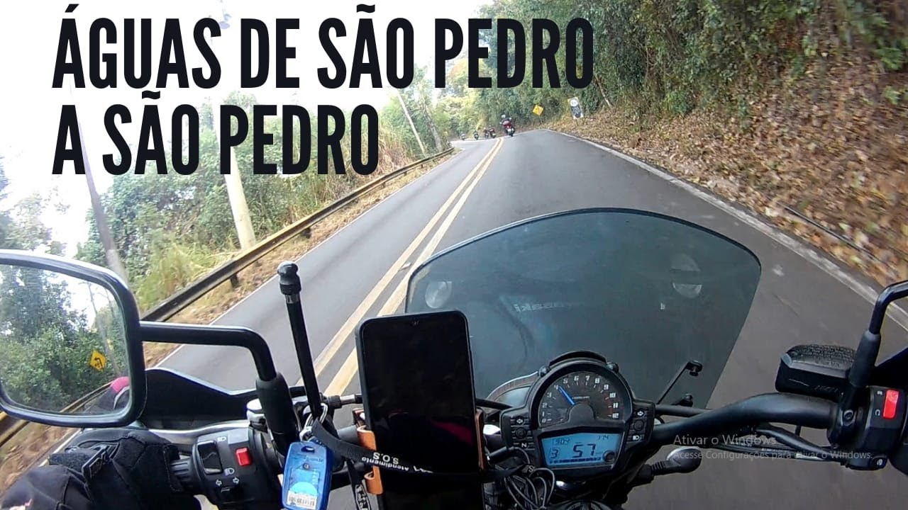 MOTO TURISMO: ÁGUAS DE SÃO PEDRO ATÉ VENDA DO BRILIO (ALTO DA SERRA DE SÃO PEDRO)