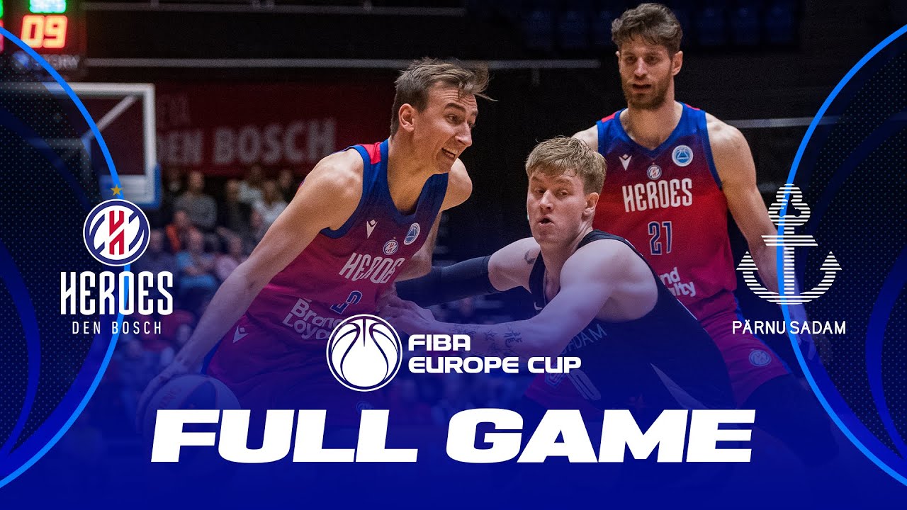 Heroes Den Bosch v BC Parnu Sadam | Full Basketball Game | FIBA Europe Cup 2022-23