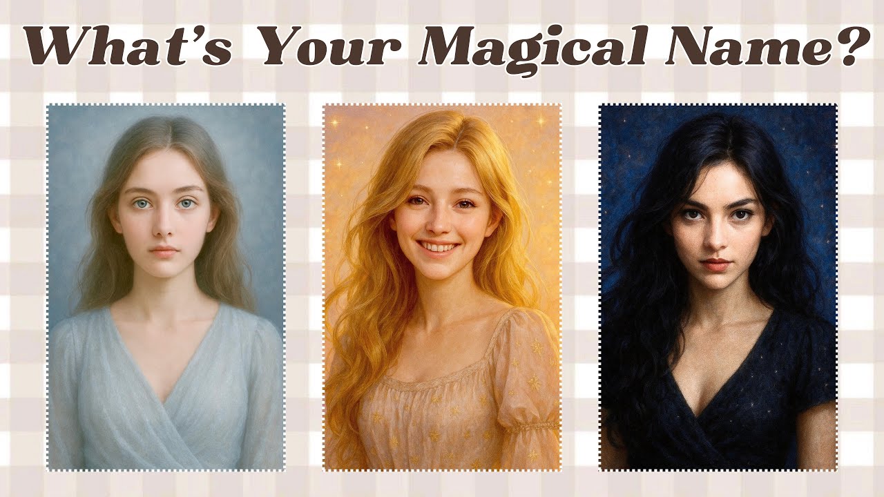 What is Your Magical Name? ✨🔮 | Personality Test Quiz
